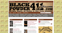 Desktop Screenshot of blackpowder411.com